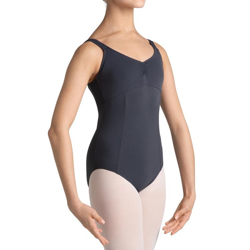 Women's Bloch Imperial Paradise Contour Leotards Squalo | MYXBR19682