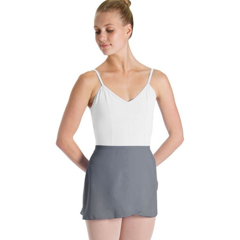 Women's Bloch Mirella Bronte Skirts Grey | MYXBR55779