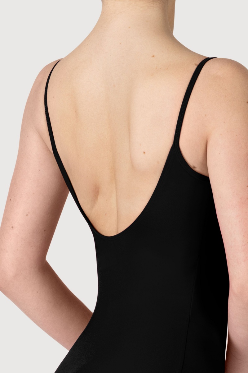 Women's Bloch Overture Oriana Princess Seam Leotards Black | EMYHC40088