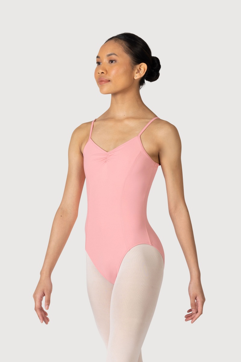 Women\'s Bloch Overture Oriana Princess Seam Leotards French Rose | MYICD96748