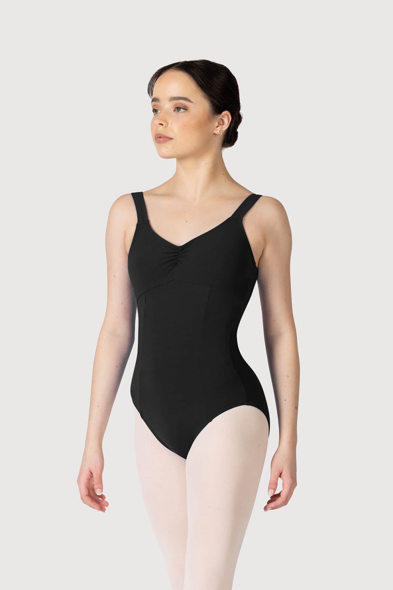 Women\'s Bloch Paradise Contour Leotards Black | PMYER62373