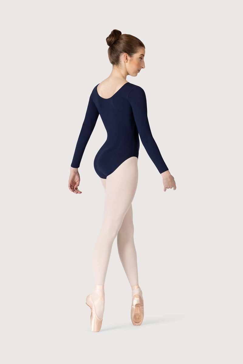 Women's Bloch Perla Leotards Navy | MYJZR65509