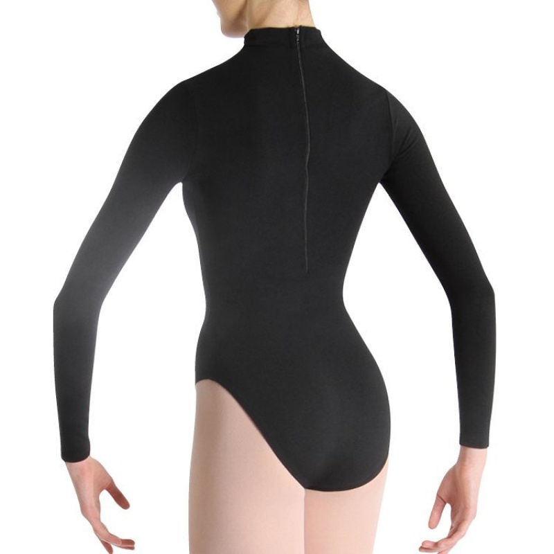 Women's Bloch Phedra Leotards Black | BMYSO28864