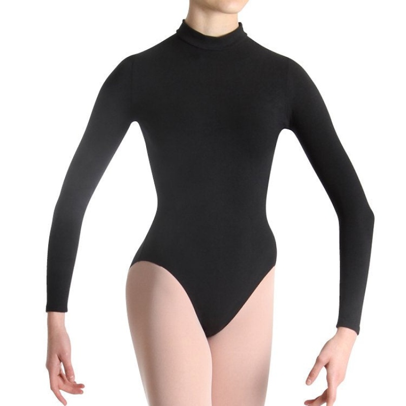 Women\'s Bloch Phedra Leotards Black | BMYSO28864