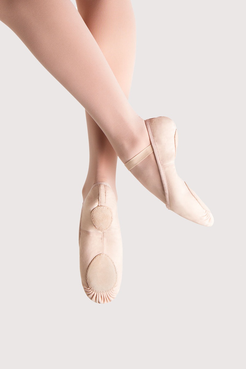 Women's Bloch Prolite II Canvas Ballet Flats Pink | UMYTG19034