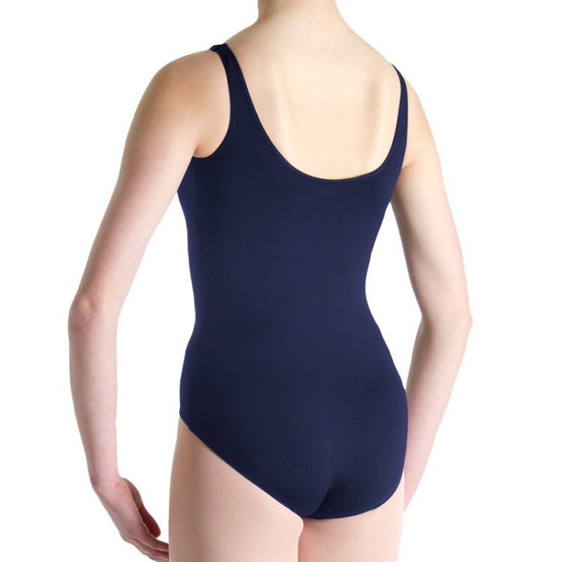 Women's Bloch RAD Rania Examination Leotards Navy | MYXBR91210