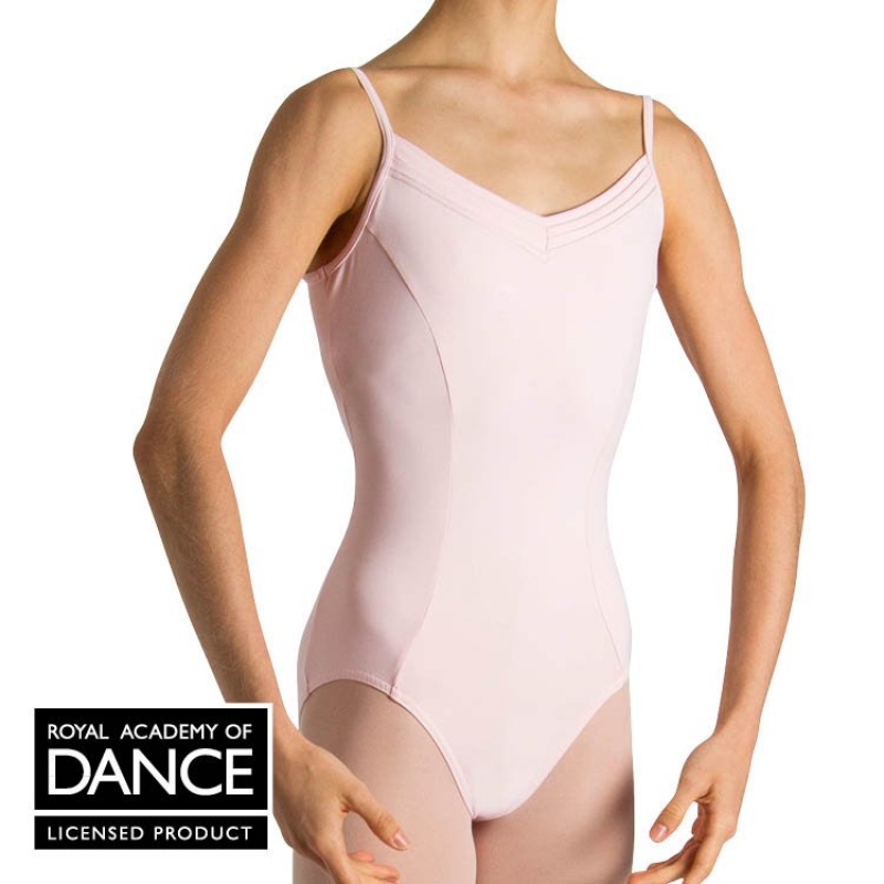 Women\'s Bloch RAD Rosanna Examination Leotards Candy Pink | MYZPD12859