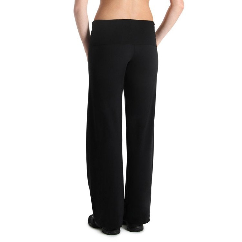 Women's Bloch Roll Down Bottoms Black | EMYVG19796